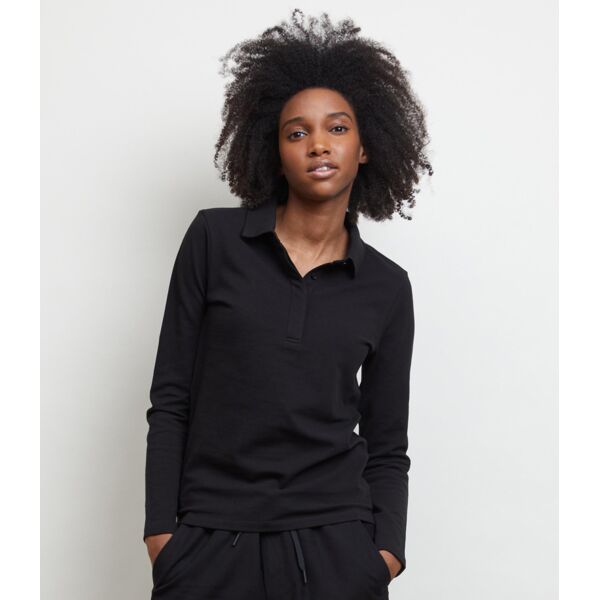 NEOBLU Ladies Owen Long Sleeve Piqué Polo Shirt Thumbnail