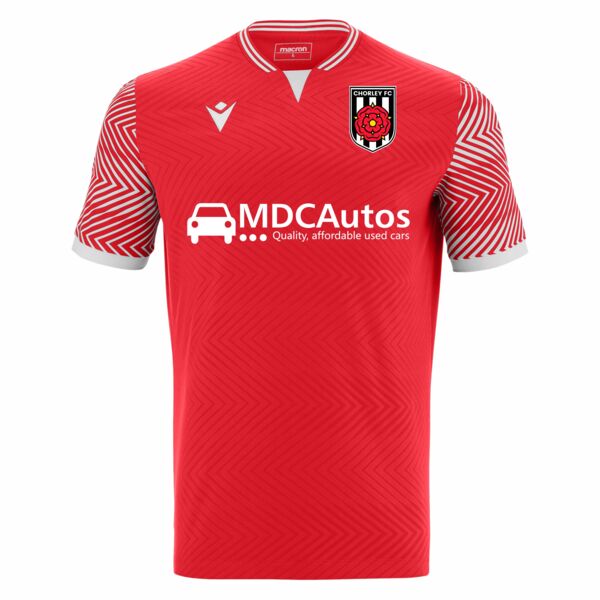 Chorley FC 21/22 Third Shirt JR (Red Tureis) Thumbnail