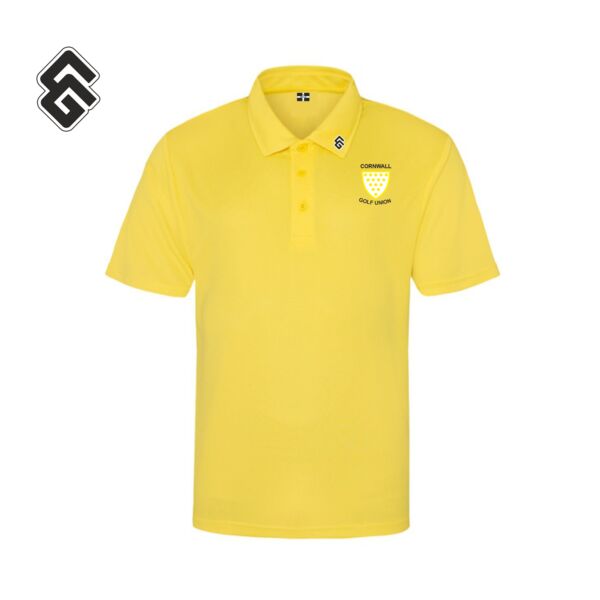 CG Team Polo Yellow Thumbnail