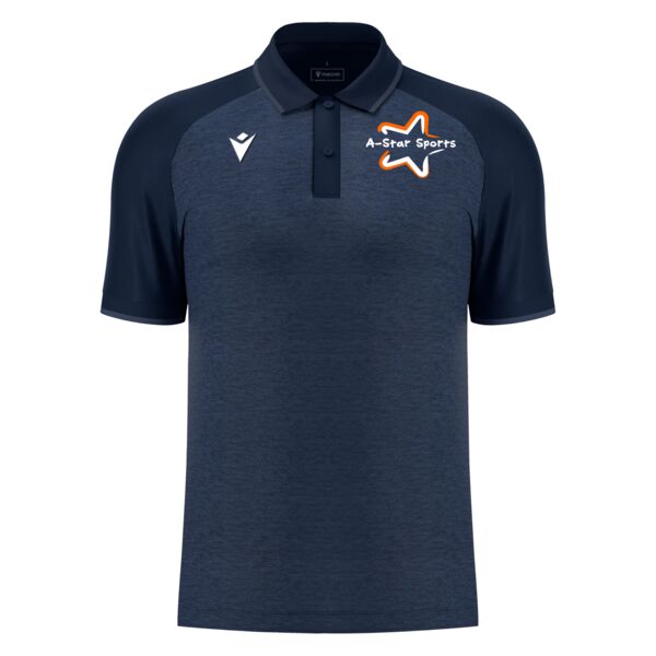 A Star Sports Aulos Polyester Mix polo Shirt (Jnr) Thumbnail